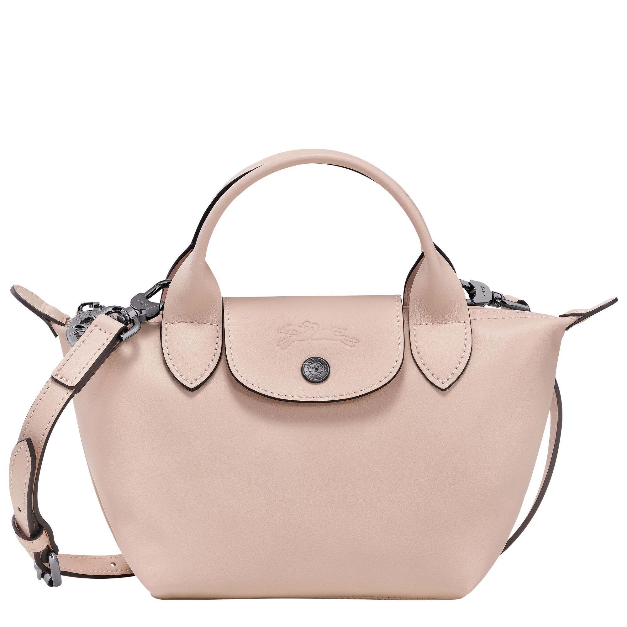 Le Pliage Xtra XS Handbag Nude - Leather - 1