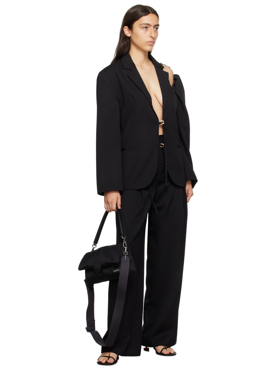 Black Le Chouchou 'Le Pantalon Criollo' Trousers - 4