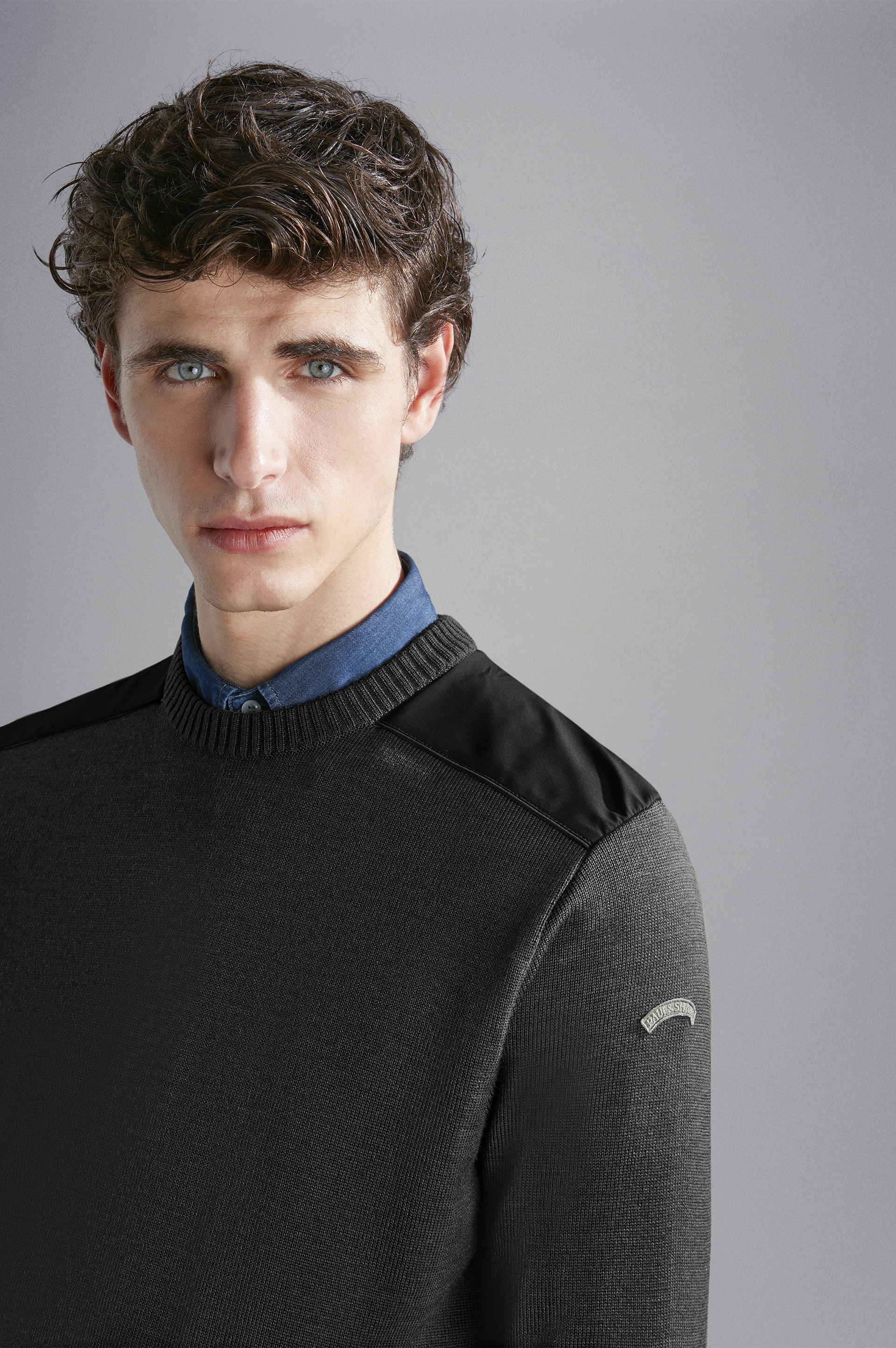 WOOL SWEATER WITH TYPHOON® INSERTS - 4
