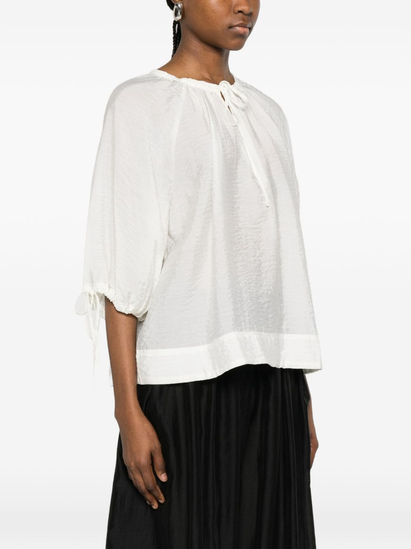 Samateran tie-neckline blouse 3