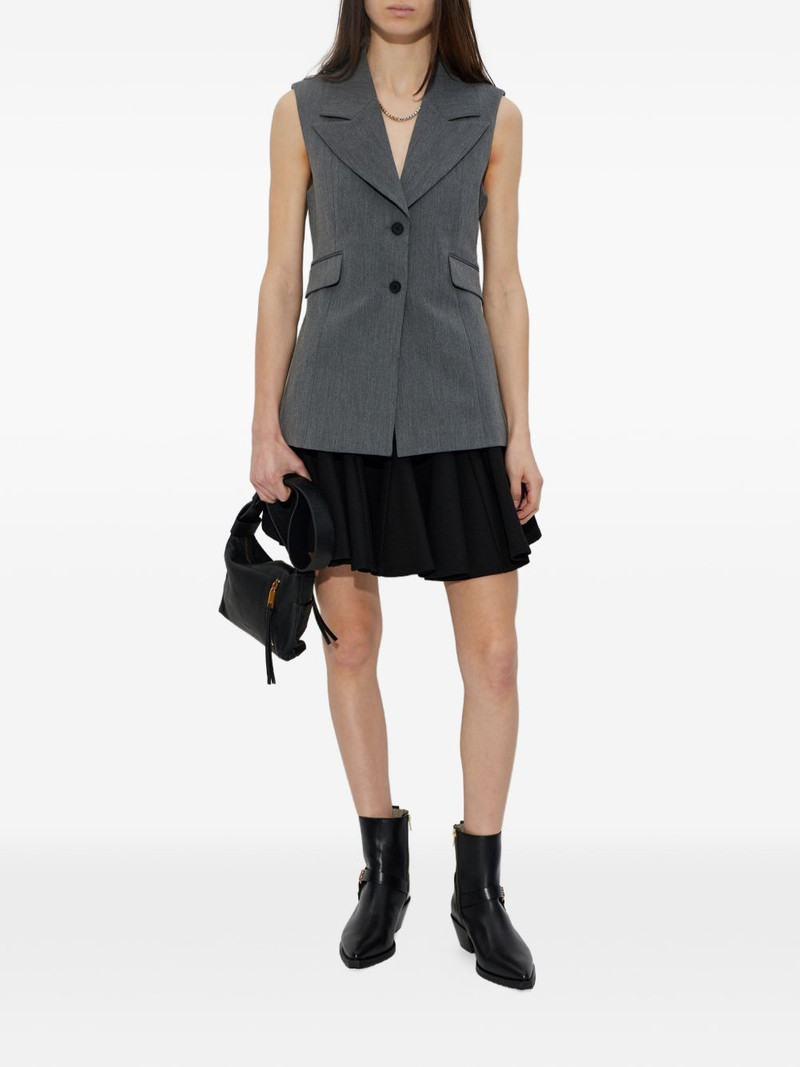 ALLSAINTS Tulip pleated mini skirt outlook