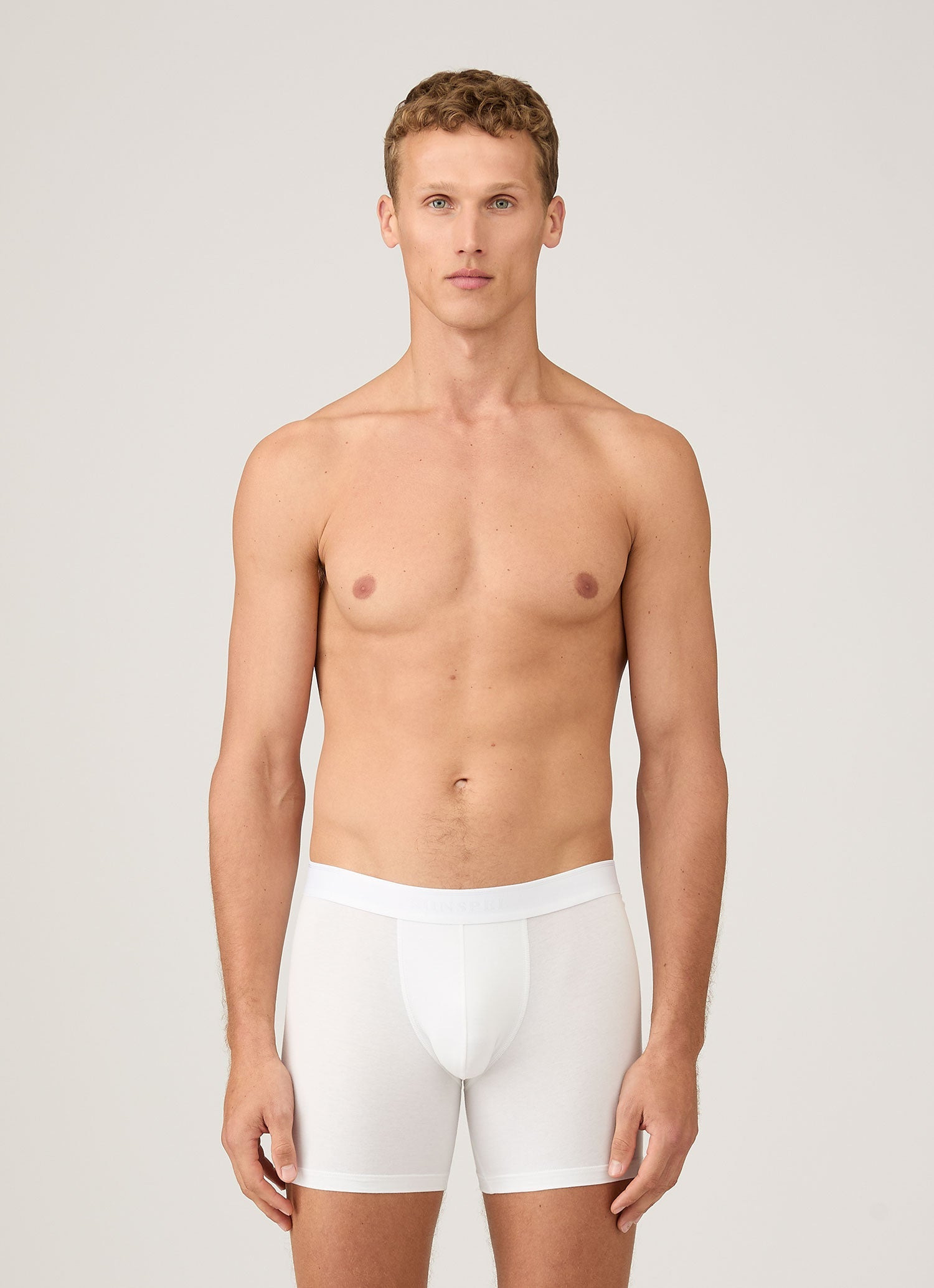 Long Leg Stretch Cotton Trunks - 2