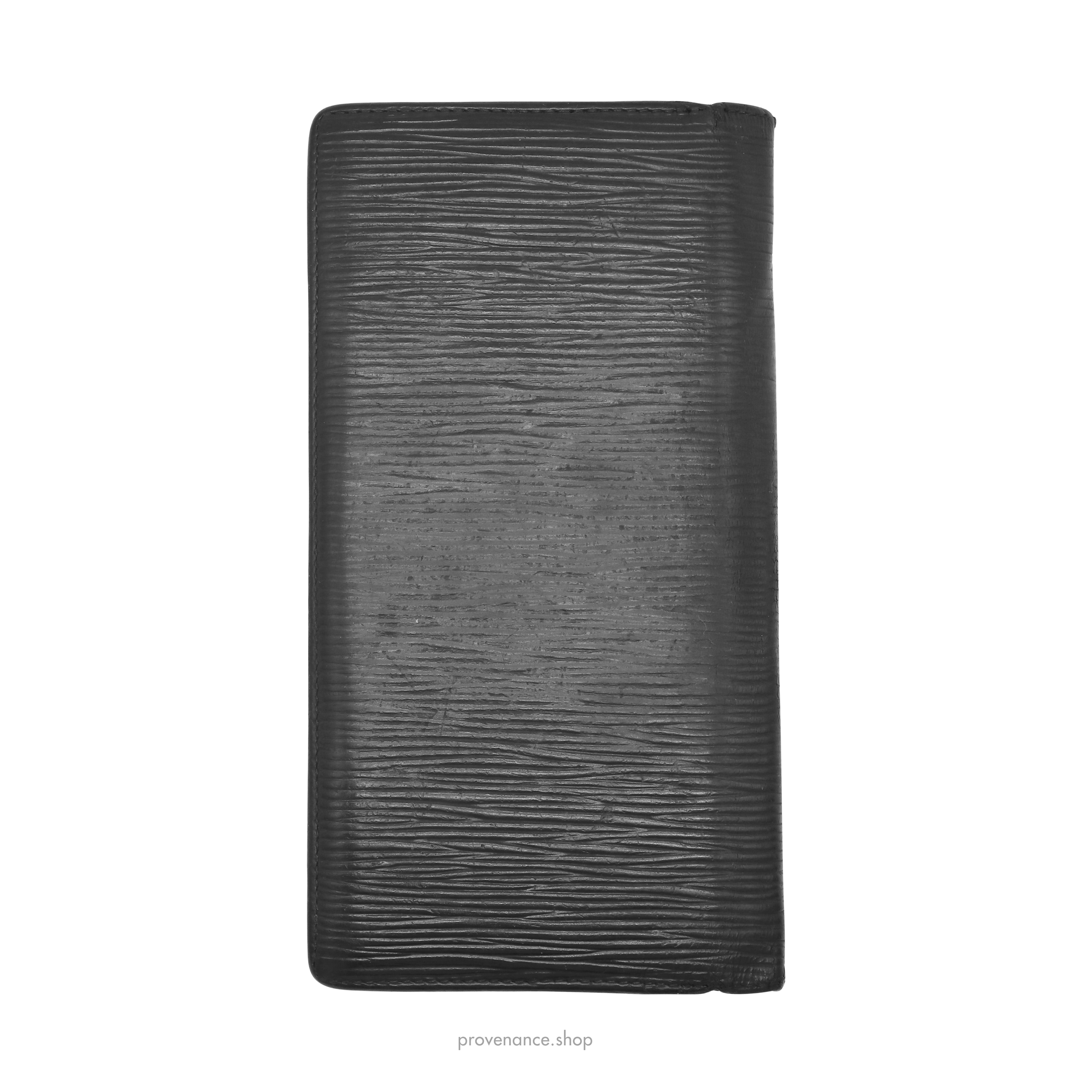 Louis Vuitton Brazza Long Wallet - Black Epi Leather - 3
