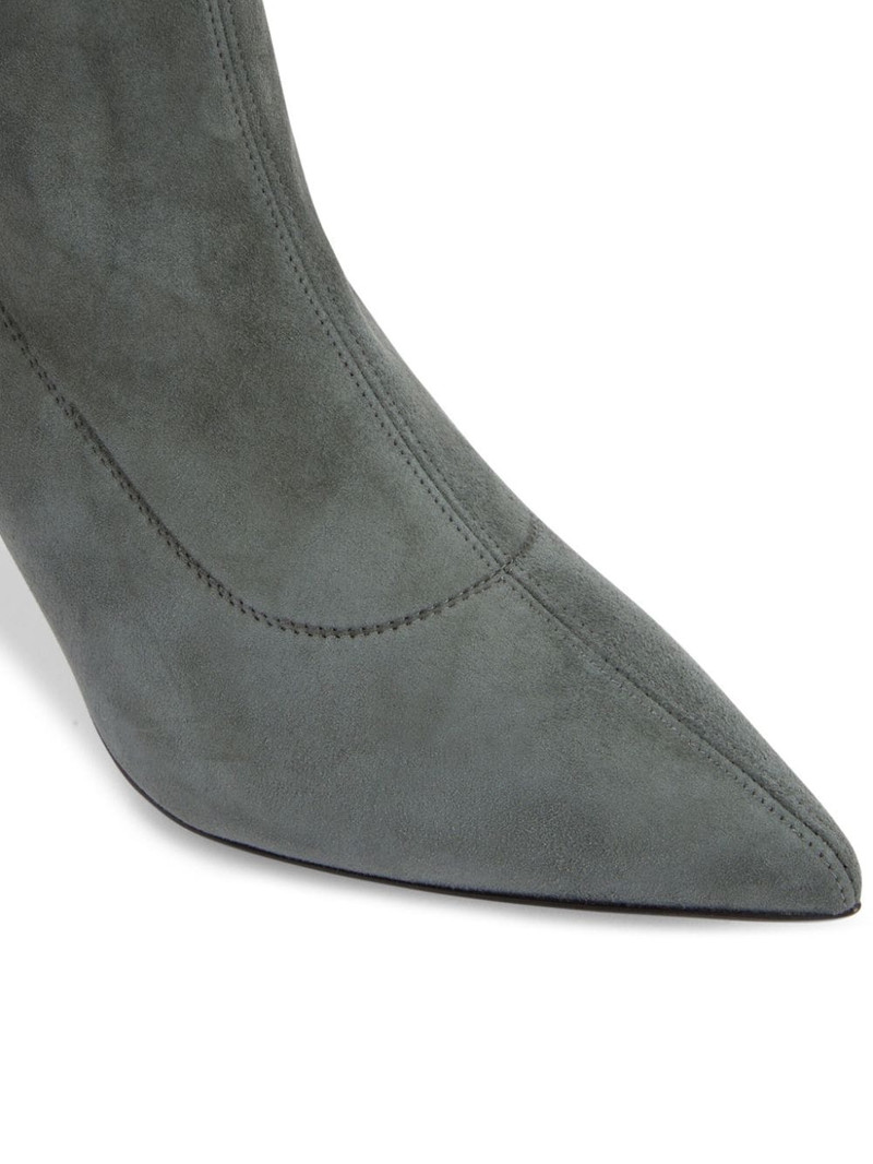 Mirea 90mm suede ankle boots 4