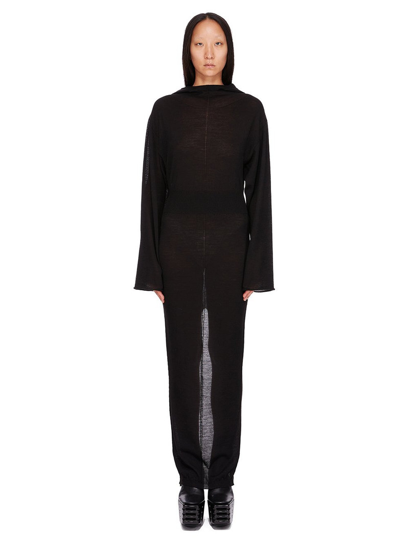 hooded wool dress 1