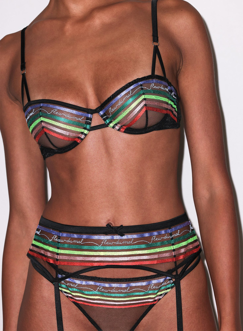 Taste Le Rainbow Garter Belt 7