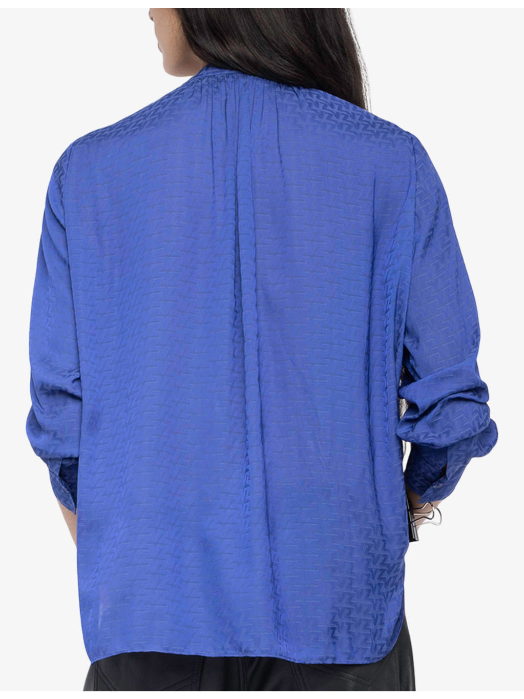 Tink Long-Sleeved Satin Blouse - 4