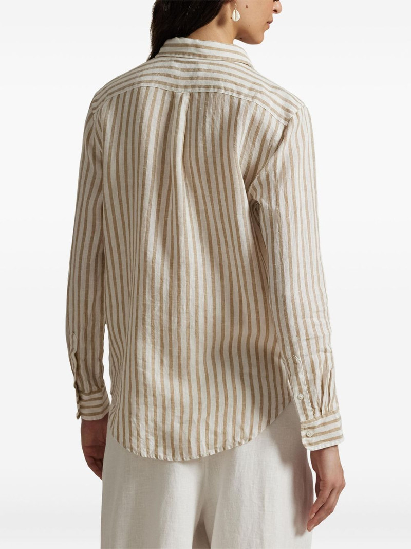 striped button-up shirt 4