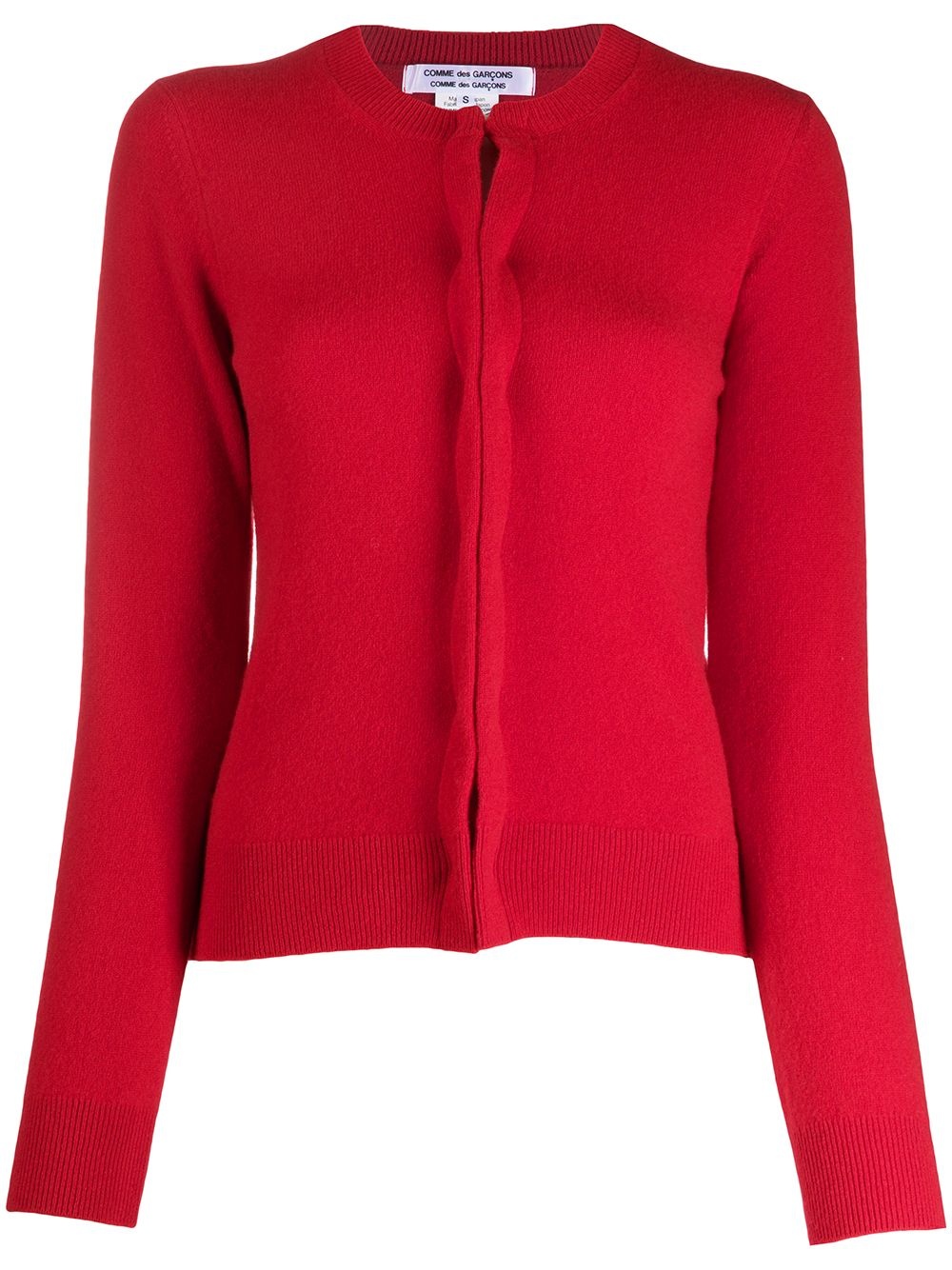 concealed fastening cardigan  - 1