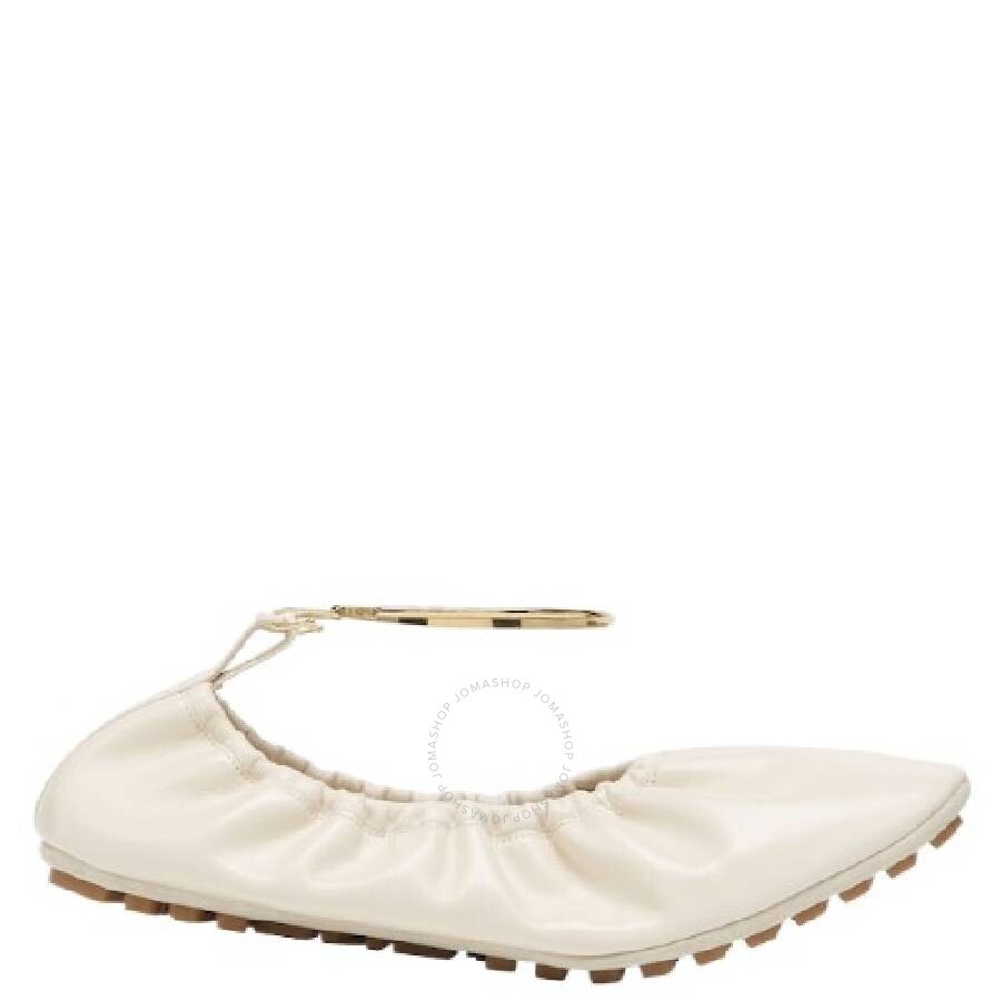 Fendi Leather Filo Ballerina Flats - 1