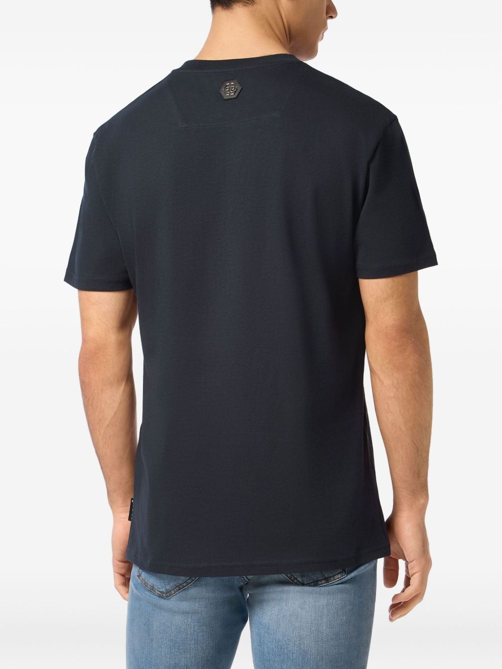 skull-print T-shirt - 3