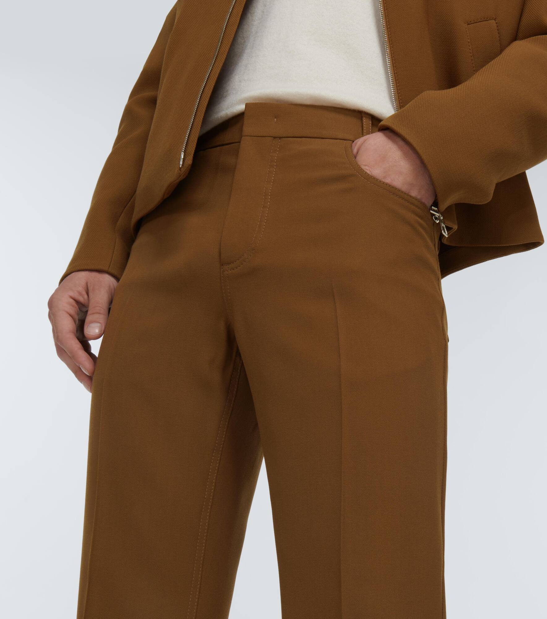 Graie tapered wool pants - 5