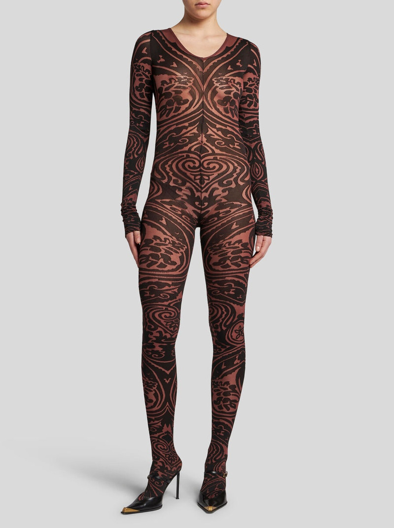 Etro PAISLEY TATTOO BODYSUIT outlook