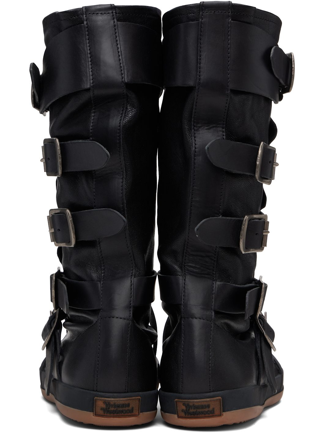Black Animal Pirate Boots - 2