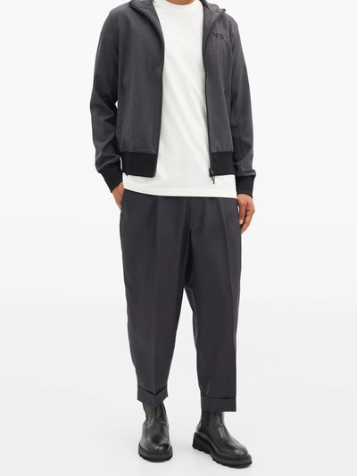 Y-3 Turned-up cuff ripstop tapered track pants outlook