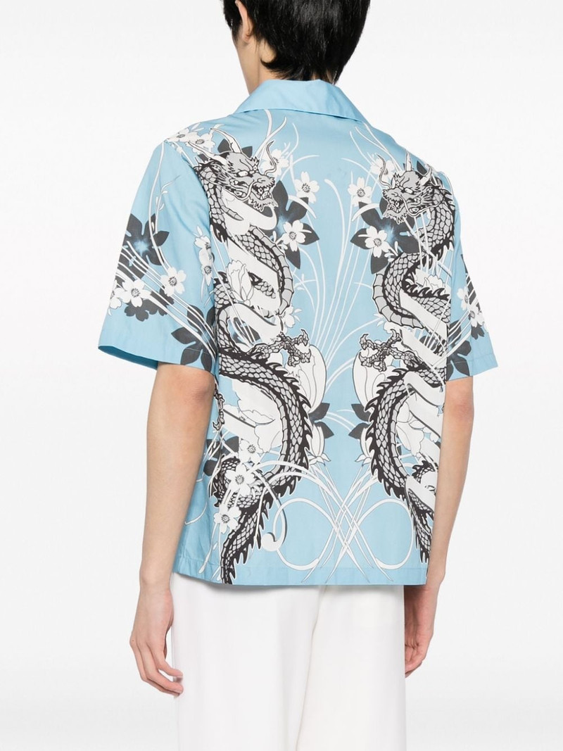 graphic-print cotton shirt 4