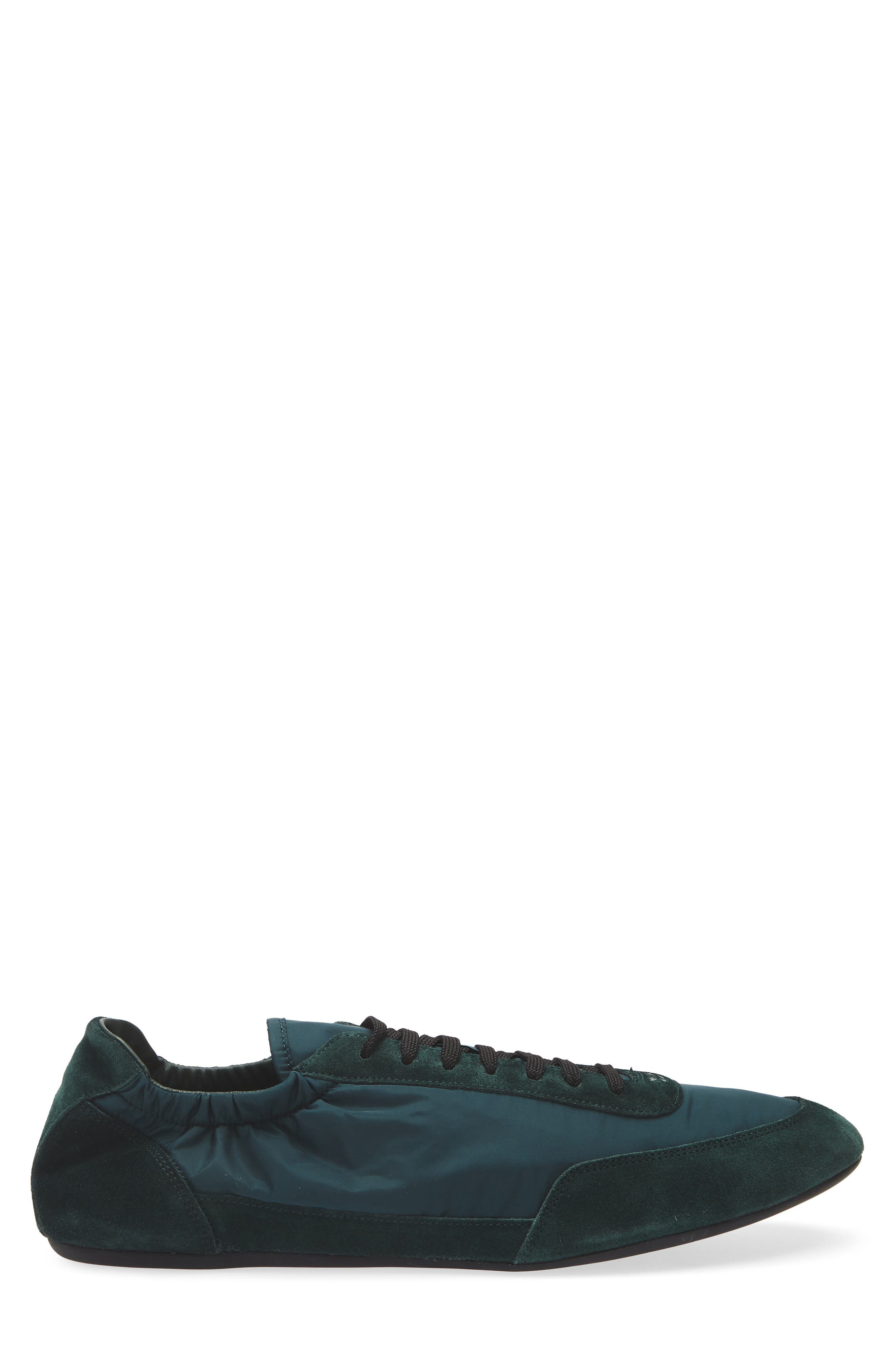 Prada Collapse Mixed Media Low Top Sneaker in Abete at Nordstrom - 3