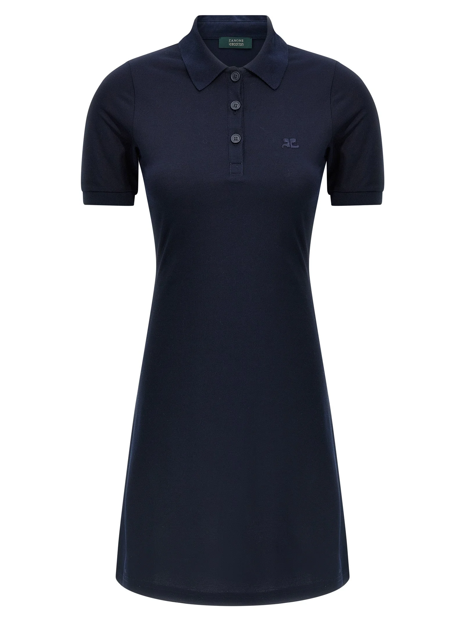 Courreges Women Piqué Polo Dress - 1