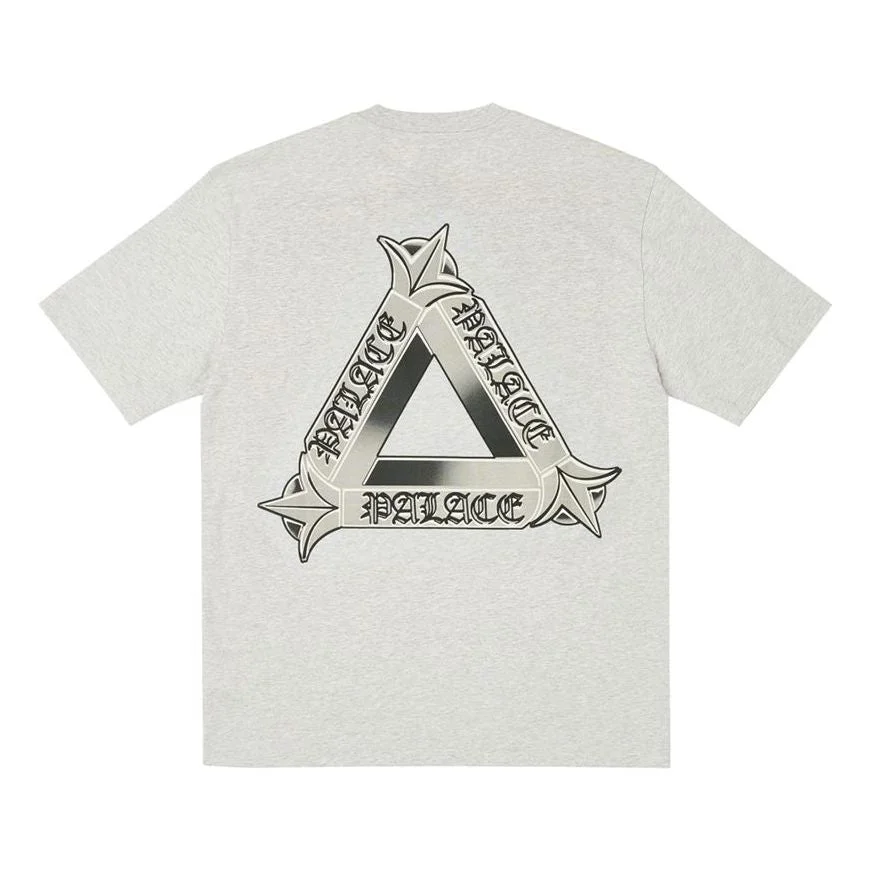 Palace Tri-Og T-Shirt 'Grey Marl' P26TS181 - 1