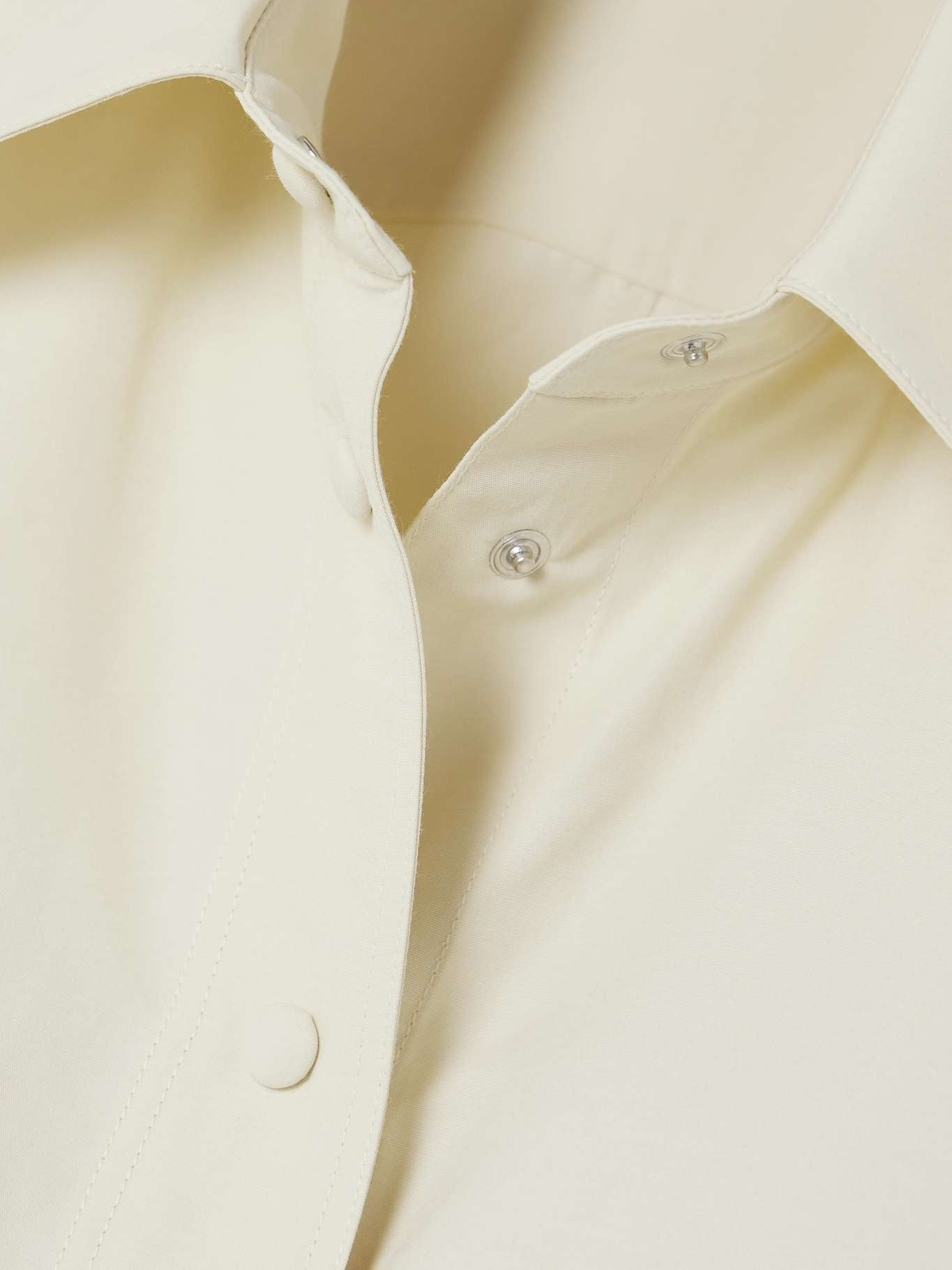 + NET SUSTAIN organic cotton-blend poplin shirt - 5