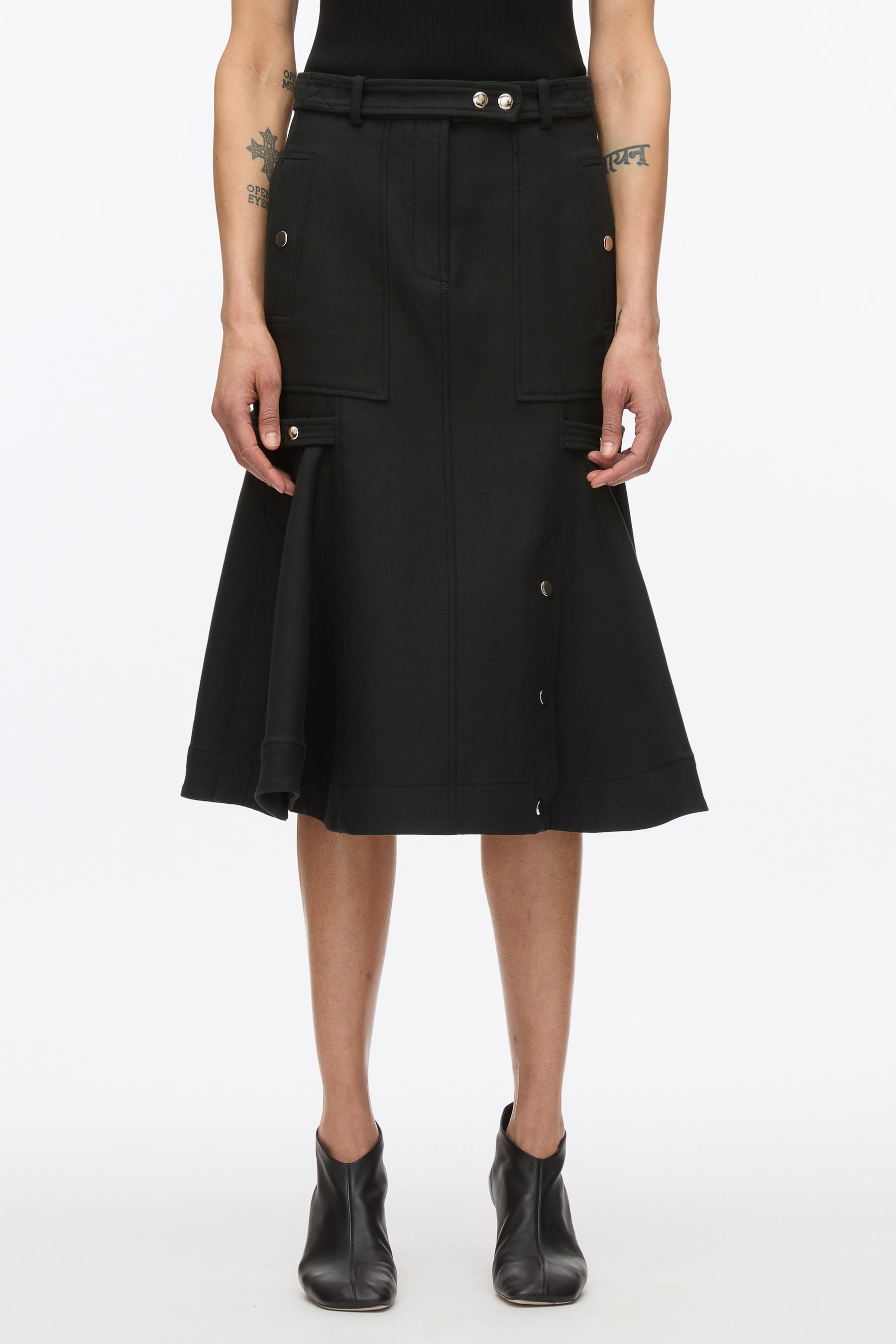 Godet Utility Skirt - 2