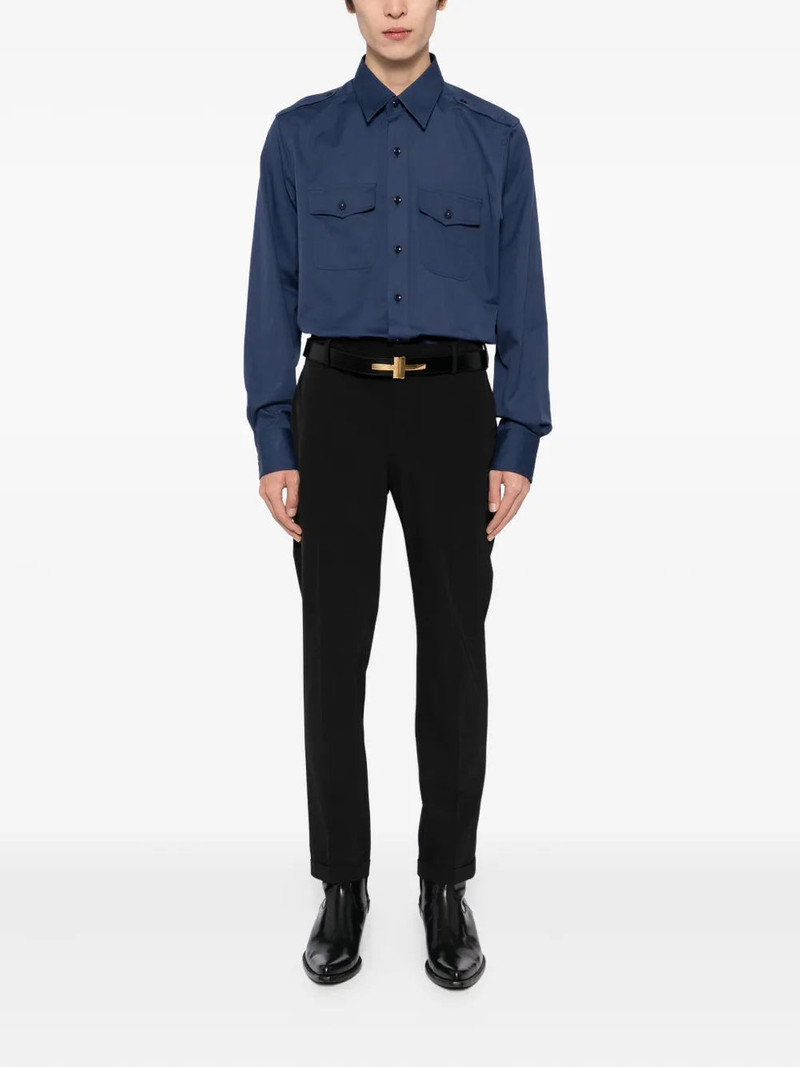 TOM FORD Military-Style Shirt outlook