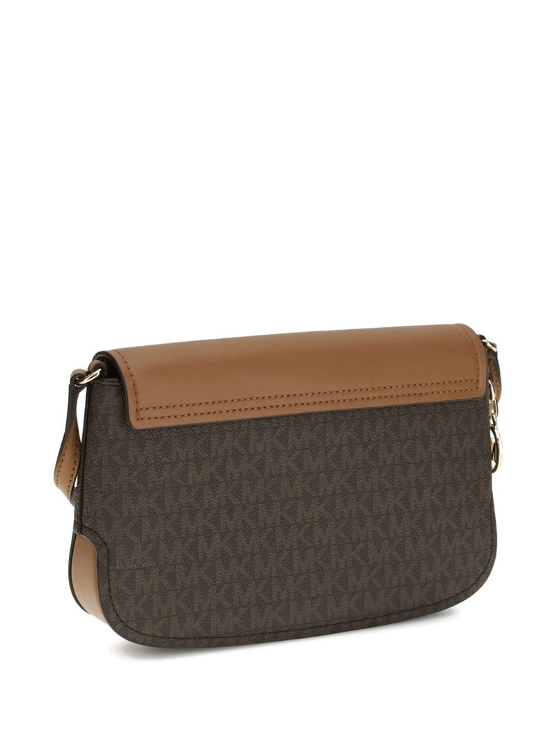 MICHAEL KORS logo-pattern crossbody bag outlook