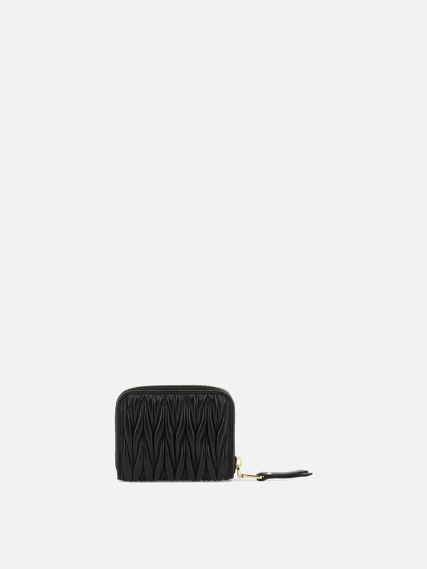 人気 ☆MIU MIU☆ MATELASSE NAPPA LEATHER COIN PURSE Miu Miu Nappa leather mini pouch - Women | VIETTI Online