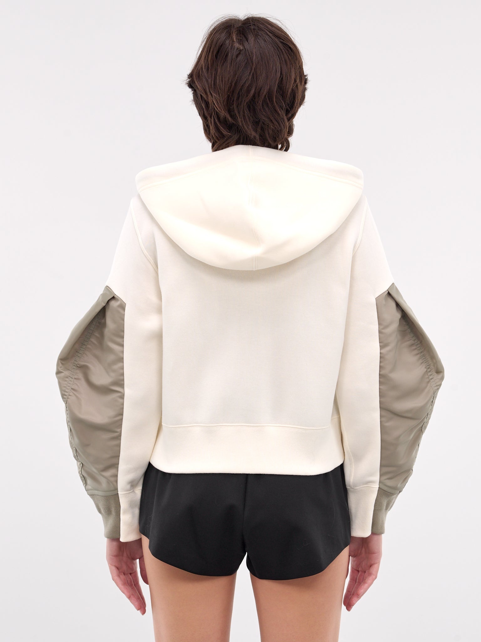 Nylon Twill x Sponge Sweat Hoodie - 3