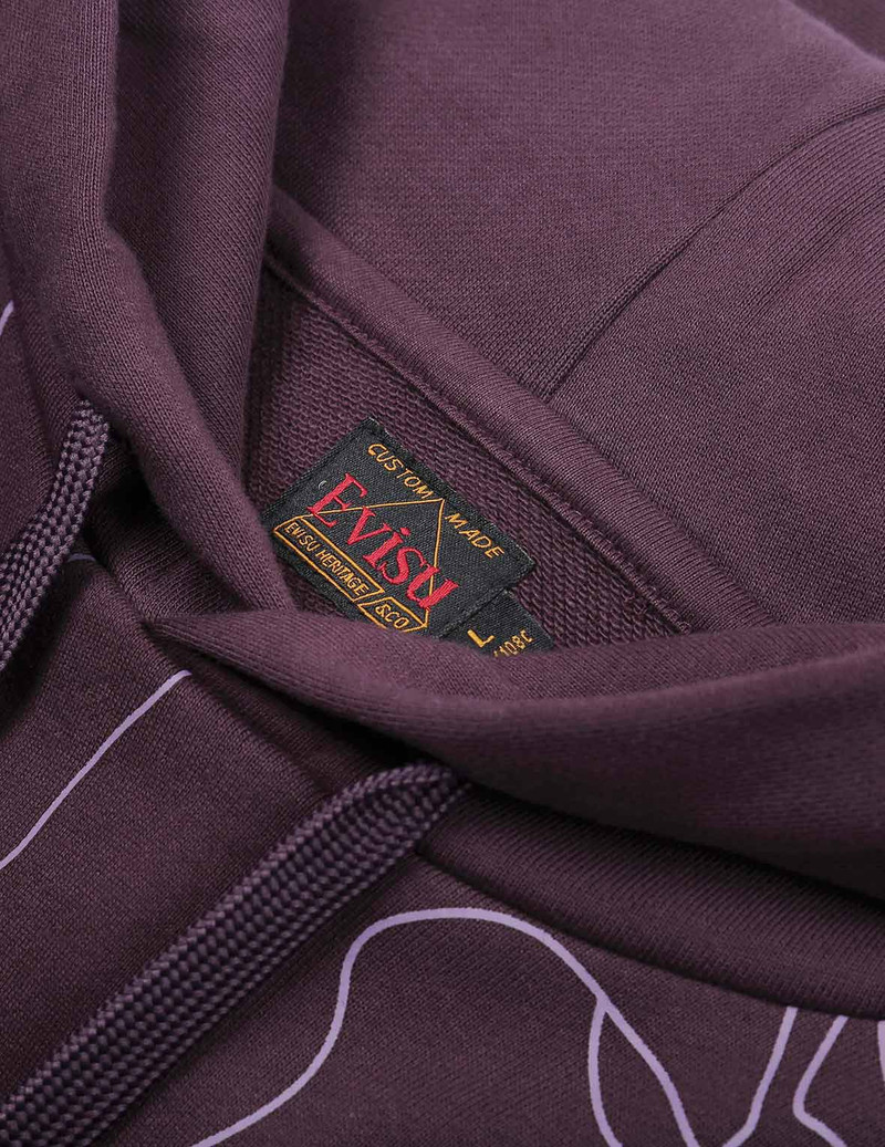 ALLOVER LINEAR CAMOUFLAGE PRINT HOODED SWEATSHIRT 7