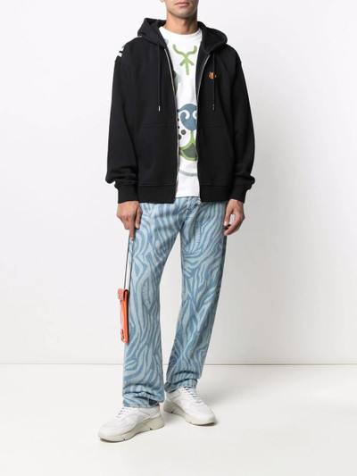 KENZO K-Tiger print hoodie outlook