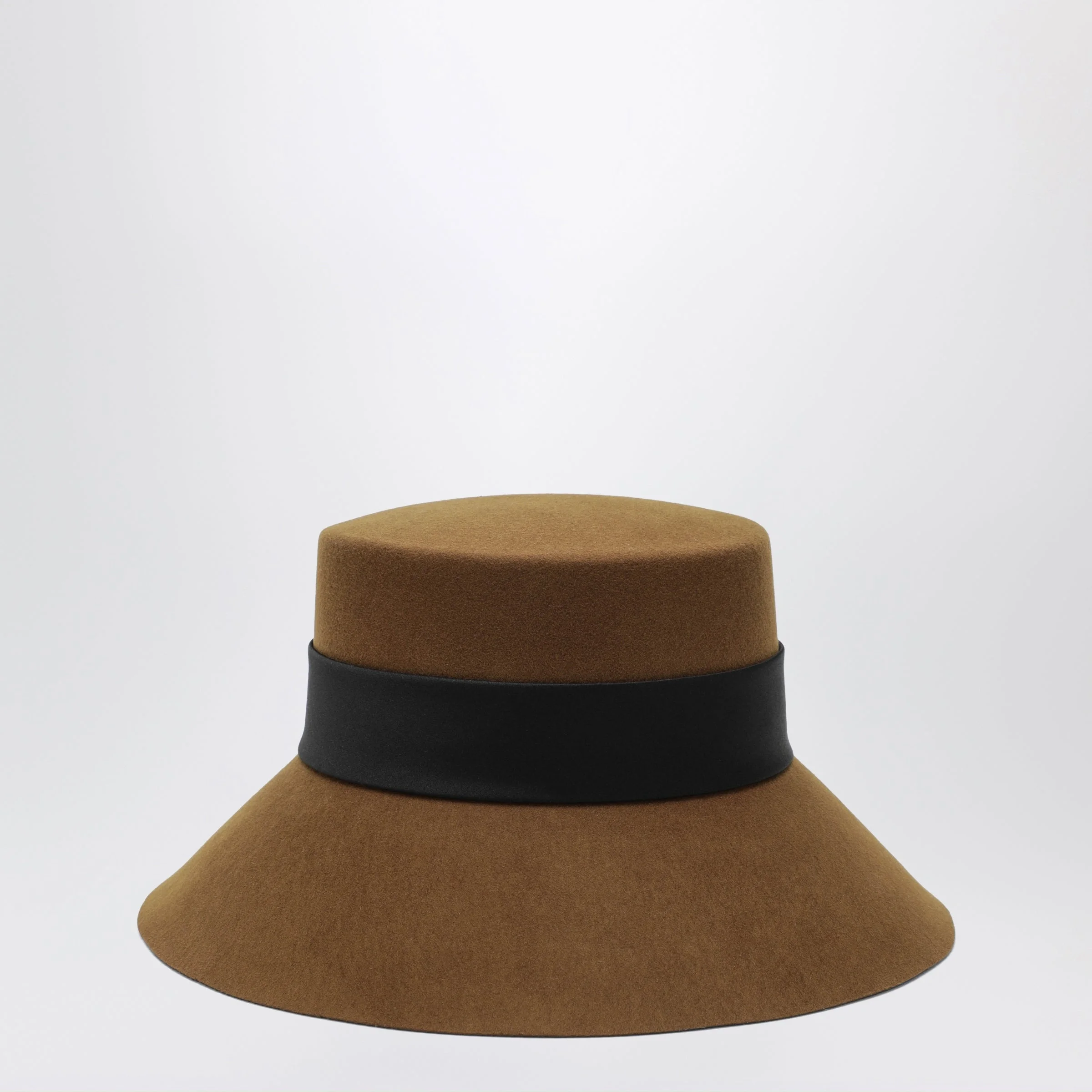 Viviana brown cashmere hat - 1
