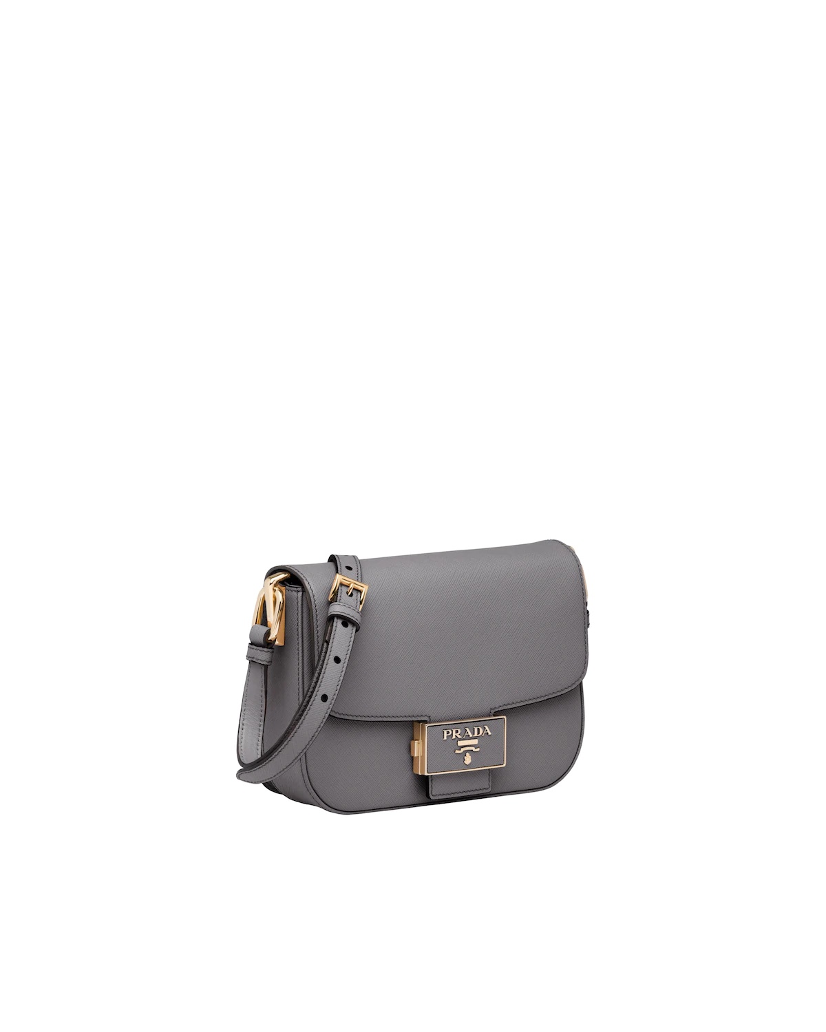 Saffiano Leather Prada Emblème Bag - 3