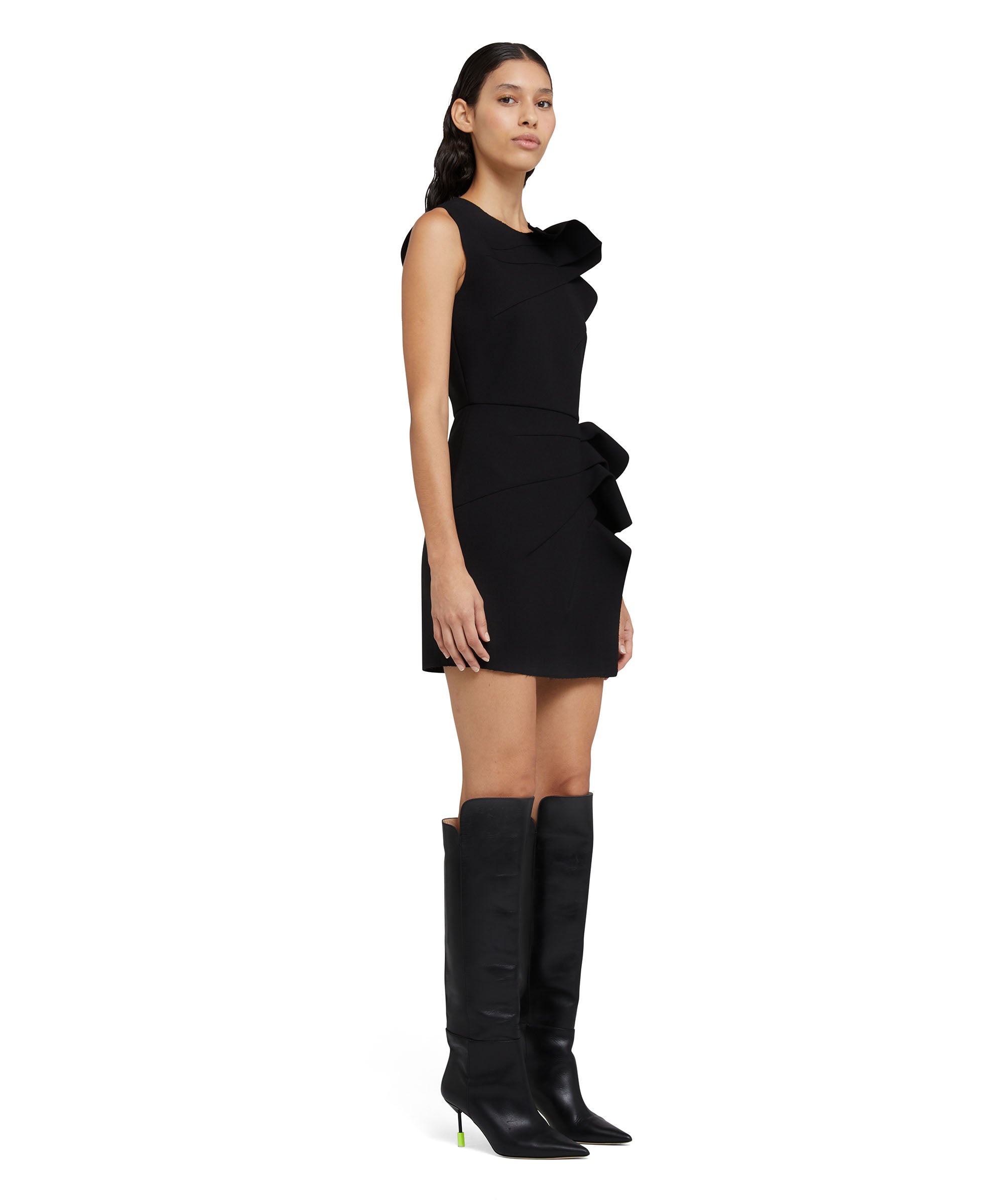 Double crepe cady mini sheathe dress - 5