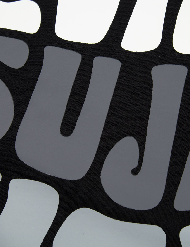 ALLOVER WAVY TEXT PRINT SWEATSHIRT 7