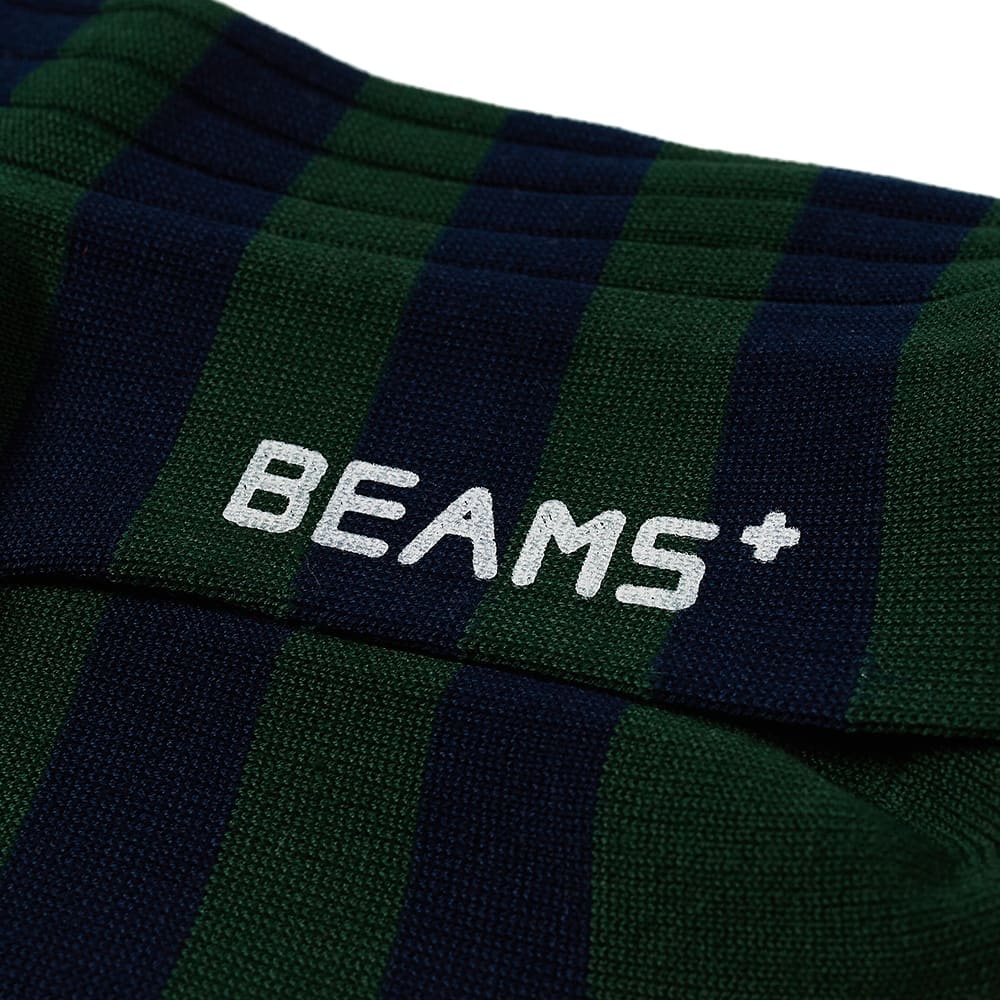 Beams Plus Rib Stripe Sock - 2