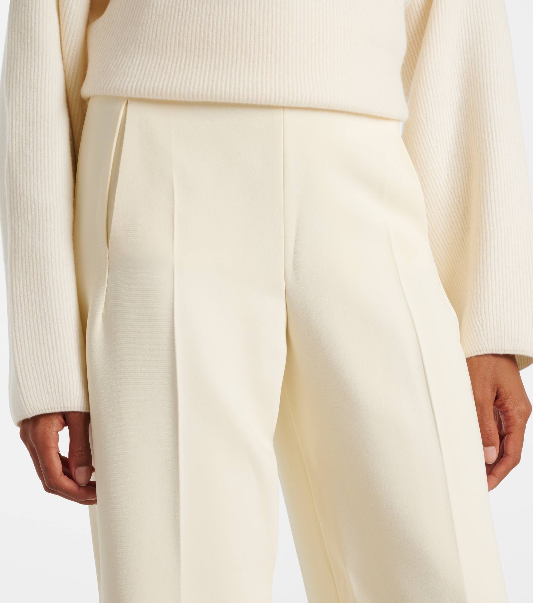 High-rise straight pants - 4