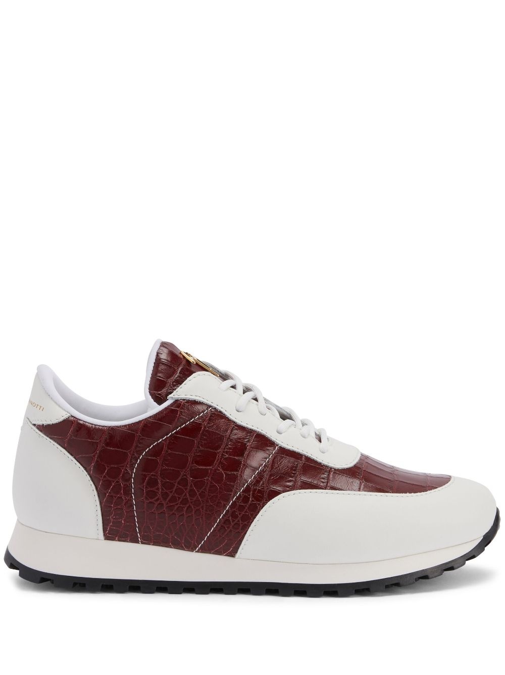 Jimi leather low-top sneakers - 1