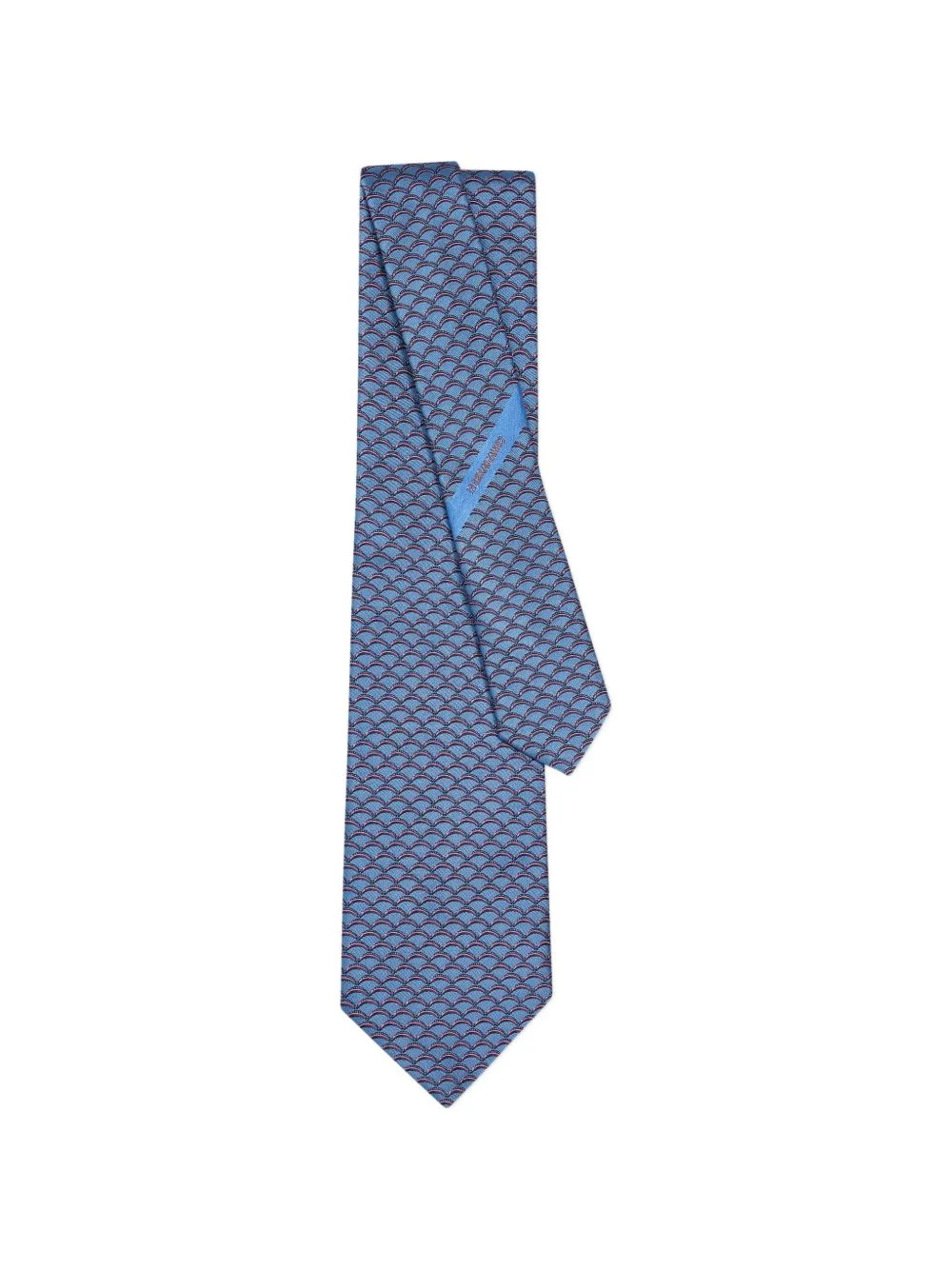 Archi print silk tie - Infinite Inspirations - 1