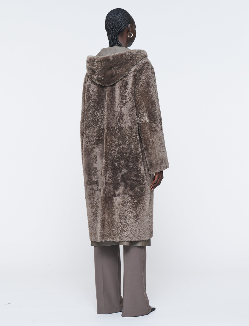 Henner Reversible Shearling Coat 4