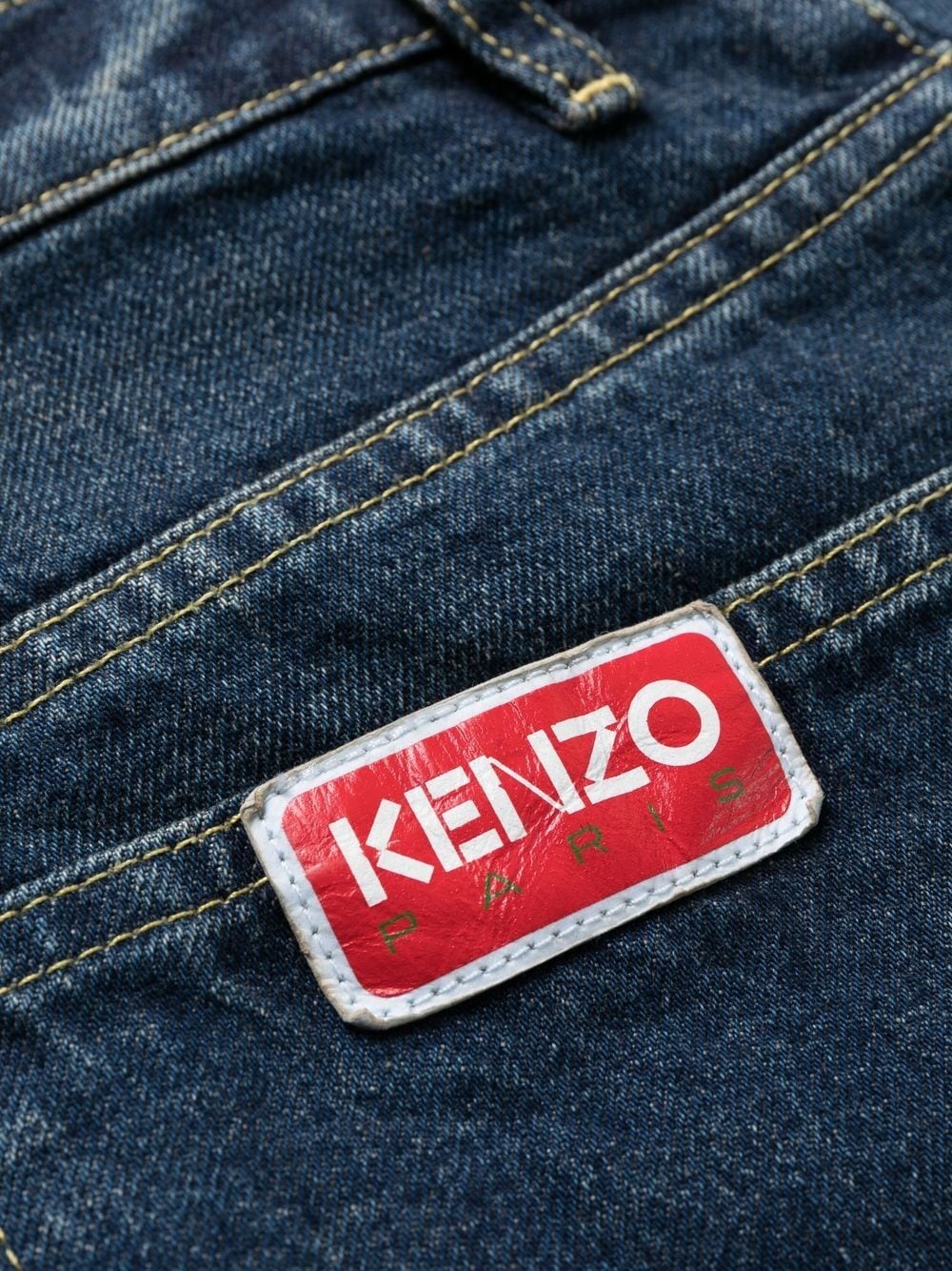 mid-rise straight jeans - 5