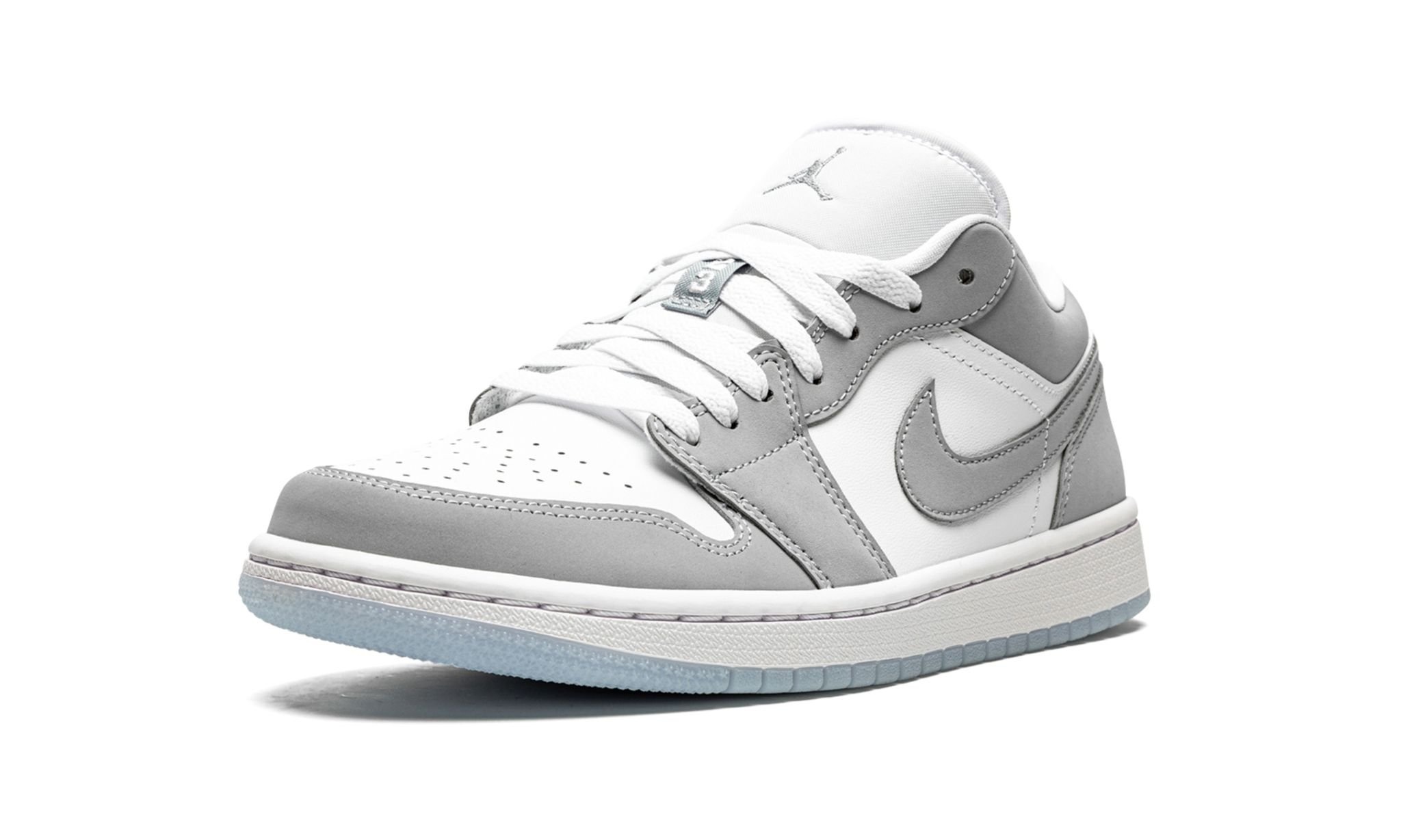 WMNS Air Jordan 1 Low "White / Wolf Grey" - 4