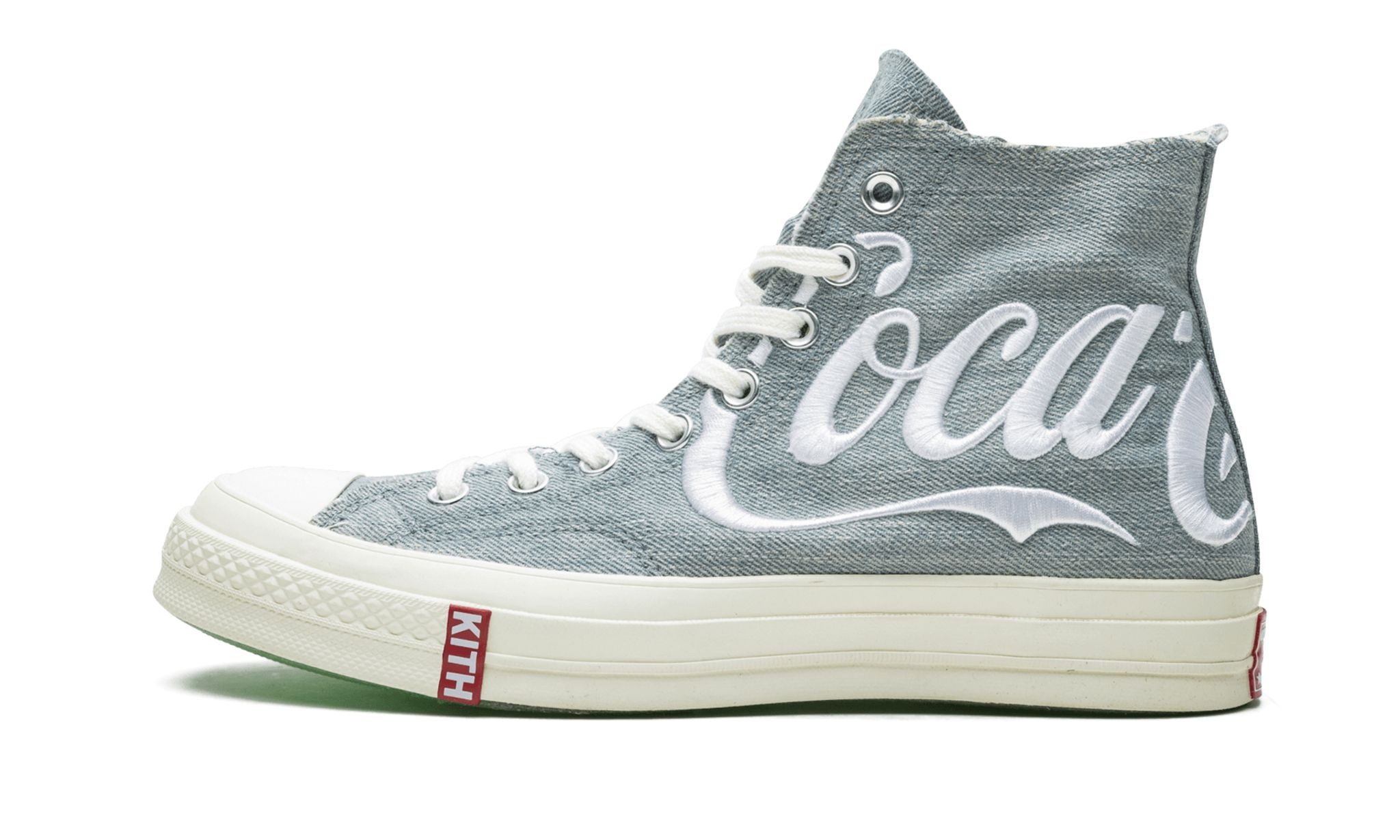 Chuck 70 Hi "Kith x Coca-Cola - Washed Denim" - 8