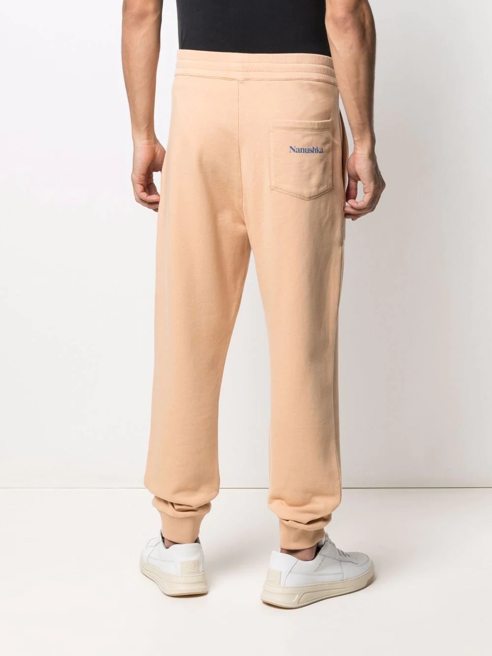 straight-leg drawstring trousers - 4