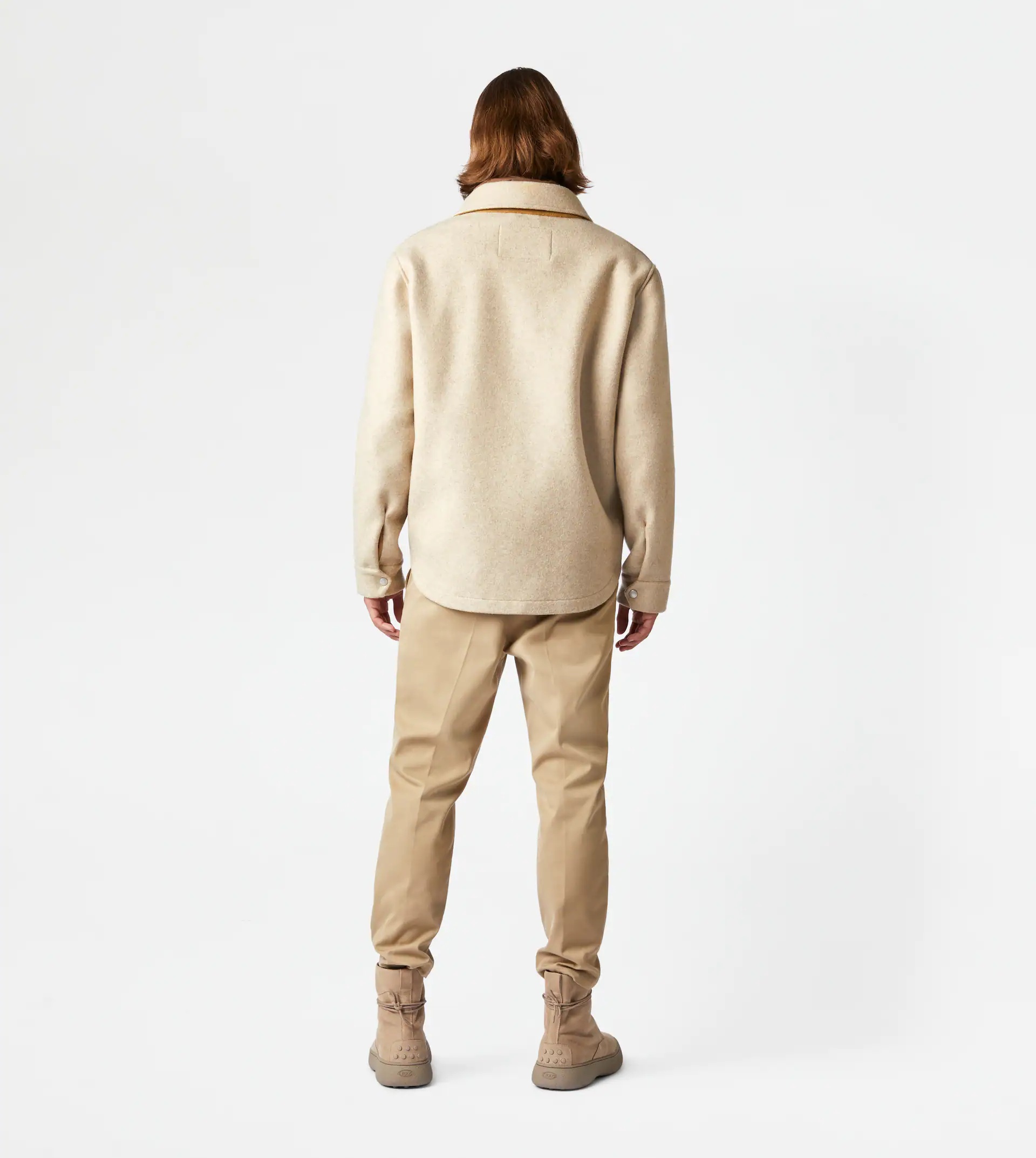 TOD'S SHIRT JACKET - BEIGE - 3