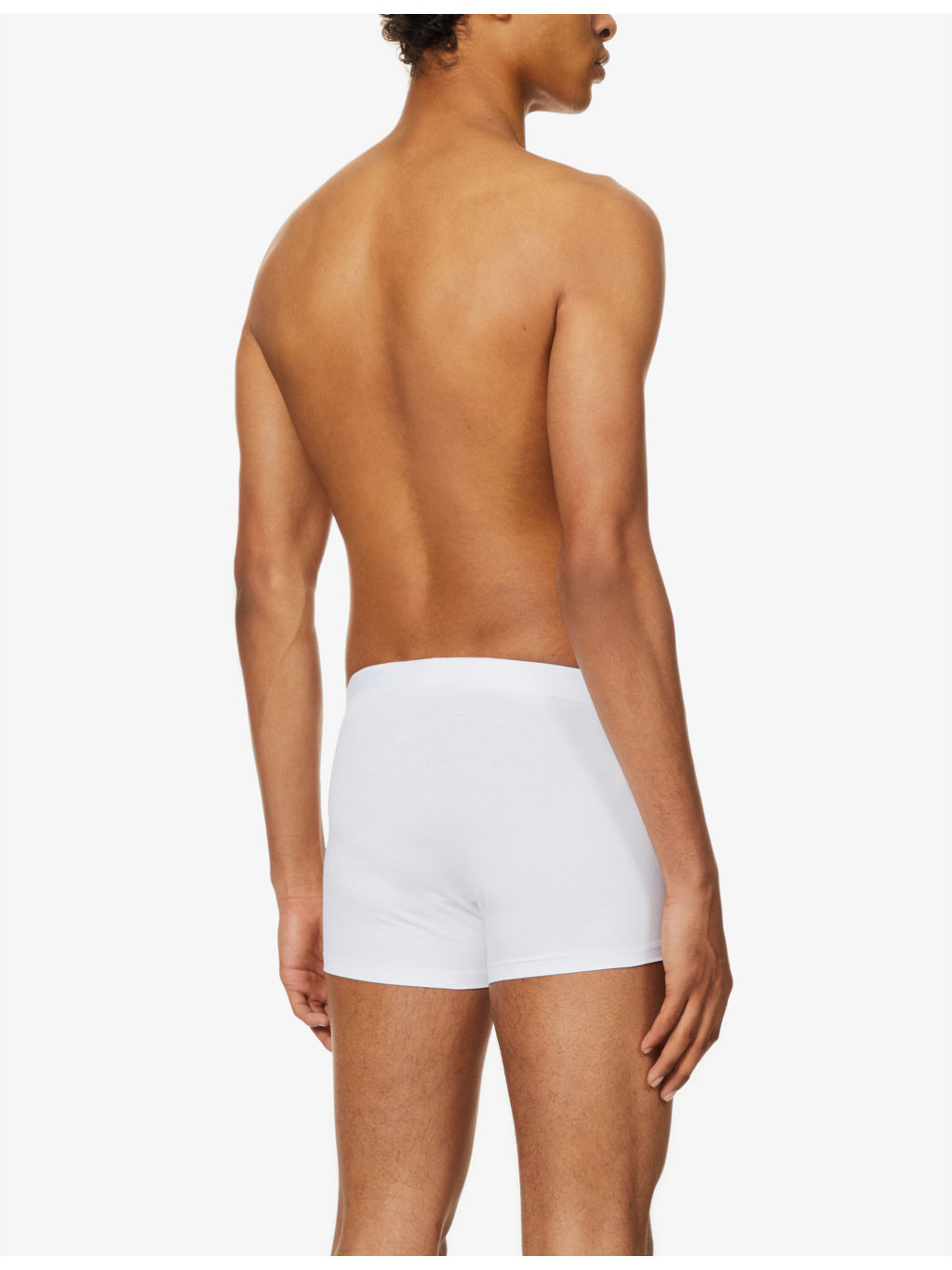 Jack branded-waistband stretch-cotton trunks - 3