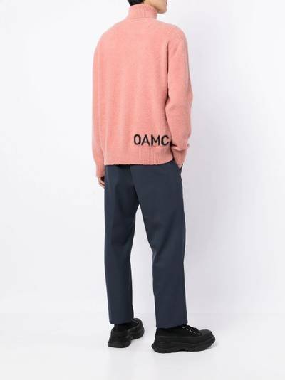 OAMC roll-neck knit jumper outlook