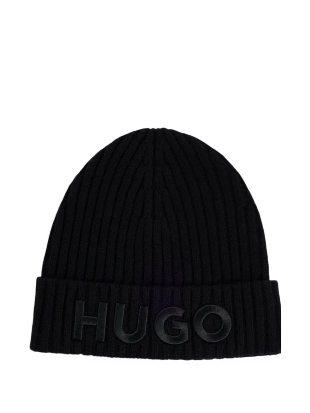 ribbed beanie hat - 1