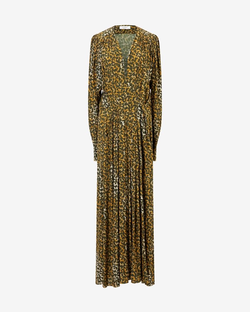AISSA PRINTED MAXI DRESS - 1