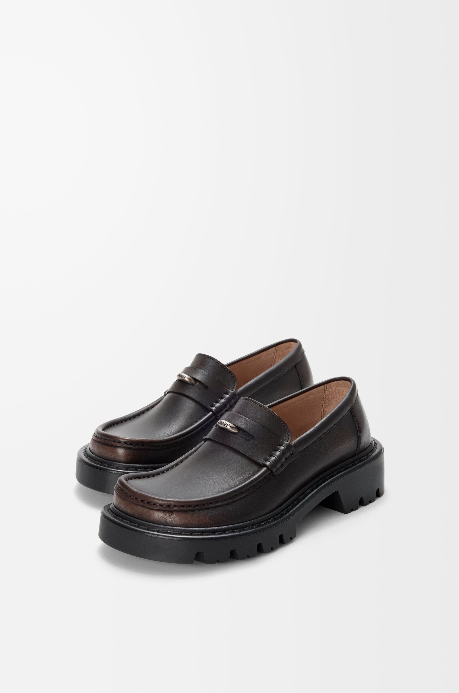 Sierra loafer in brushed-off calfskin - 2